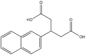 Diacetic acid (2-naphtyl)methylene ester Struktur