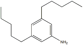 3,5-Dipentylaniline Struktur