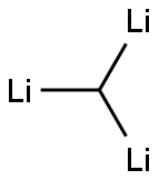 Trilithiomethane Struktur