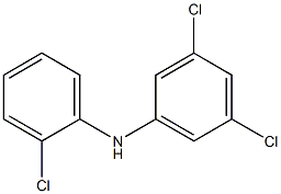 3,5-Dichlorophenyl 2-chlorophenylamine Struktur