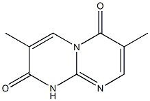 3,7-Dimethyl-1H-pyrimido[1,2-a]pyrimidine-2,6-dione Struktur