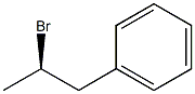 (-)-[(R)-2-Bromopropyl]benzene Struktur