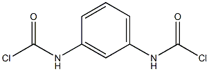 m-Phenylenebis(carbamic acid chloride) Struktur