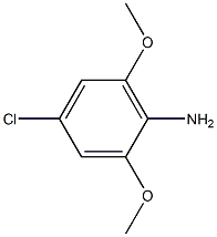 4-Chloro-2,6-dimethoxyaniline Struktur