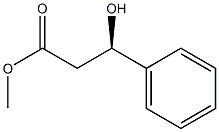 (R)-3-Hydroxy-3-phenylpropanoic acid methyl ester Struktur