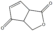 3a,6a-Dihydro-1H-cyclopenta[c]furan-1,4(3H)-dione Struktur