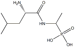 [1-(L-Leucylamino)ethyl]phosphonic acid Struktur