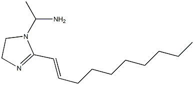 1-(1-Aminoethyl)-2-(1-decenyl)-2-imidazoline Struktur