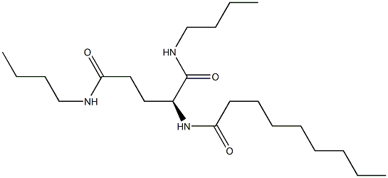 N2-Nonanoyl-N1,N5-dibutylglutaminamide Struktur