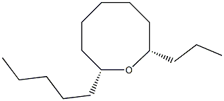 (2R,8S)-2-Pentyl-8-propyloxocane Struktur