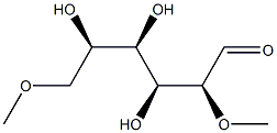 2-O,6-O-Dimethyl-D-mannose Struktur