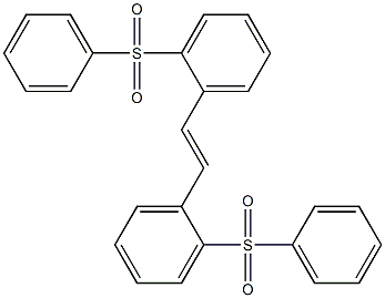 1,2-Ethenediylbis(phenyl sulfone) Struktur