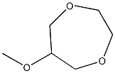 6-Methoxy-1,4-dioxepane Struktur