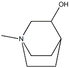 N-Methyl-3-quinuclidinol Struktur