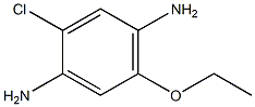 2-Chloro-5-ethoxy-p-phenylenediamine Struktur