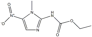 N-(1-Methyl-5-nitro-1H-imidazol-2-yl)carbamic acid ethyl ester Struktur