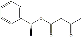 Acetoacetic acid (S)-1-phenylethyl ester Struktur