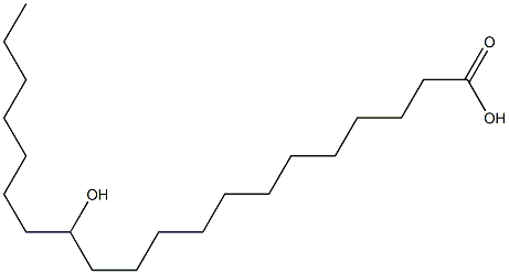 13-Hydroxyicosanoic acid Struktur