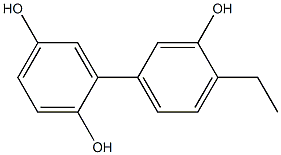 4'-Ethyl-1,1'-biphenyl-2,3',5-triol Struktur