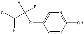 5-(2-Chloro-1,1,2-trifluoroethoxy)pyridin-2-ol Struktur