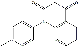 1-(4-Methylphenyl)quinoline-2,4(1H,3H)-dione Struktur