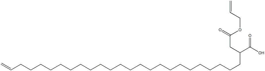 2-(24-Pentacosenyl)succinic acid 1-hydrogen 4-allyl ester Struktur