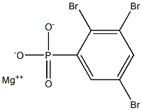 2,3,5-Tribromophenylphosphonic acid magnesium salt Struktur