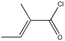 2-Methyl-2-butenoic acid chloride Struktur