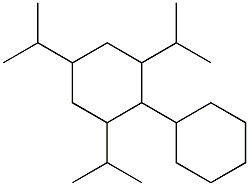 2,4,6-Triisopropyl-1,1'-bicyclohexane Struktur