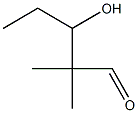 3-Hydroxy-2,2-dimethylvaleraldehyde Struktur