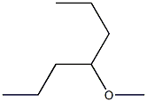 4-Methoxyheptane Struktur