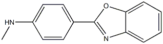 2-[4-(Methylamino)phenyl]benzoxazole Struktur