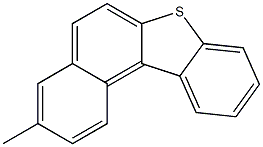 3-Methylbenzo[b]naphtho[1,2-d]thiophene Struktur