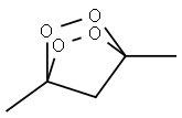 1,4-Dimethyl-2,3,5,6-tetraoxabicyclo[2.2.1]heptane Struktur