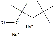 Sodium(1,1,3,3-tetramethylbutyl) peroxide Struktur