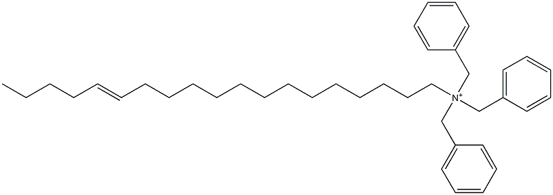 (14-Nonadecenyl)tribenzylaminium Struktur