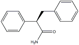 [R,(-)]-2,3-Diphenylpropionamide Struktur