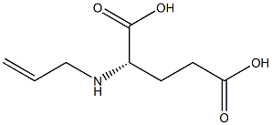 N-Allylglutamic acid Struktur