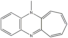 5-Methyl-5H-cyclohepta[b]quinoxaline Struktur