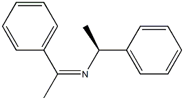 N-[(1S)-1-Phenylethyl]-1-phenylethylideneamine Struktur