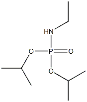 N-Ethylamidophosphoric acid diisopropyl ester Struktur