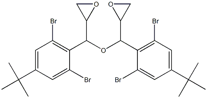 2,6-Dibromo-4-tert-butylphenyl(2,3-epoxypropan-1-yl) ether Struktur