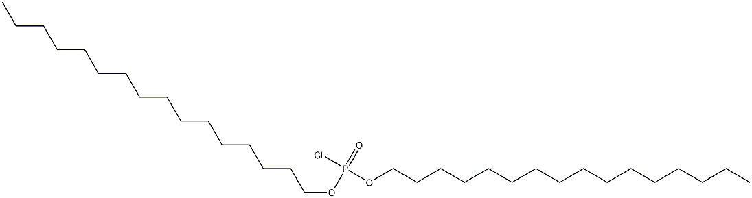 Chlorophosphonic acid di(hexadecyl) ester Struktur