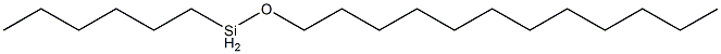 Hexyl(dodecyloxy)silane Struktur