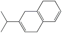 1,4,5,6-Tetrahydro-3-isopropylnaphthalene Struktur