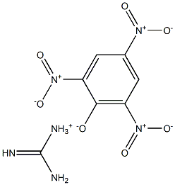 Guanidinium picrate Struktur