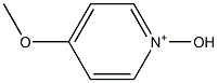 1-Hydroxy-4-methoxypyridinium Struktur