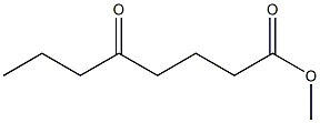 5-Ketocaprylic acid methyl ester Struktur