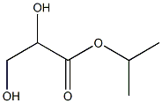 (+)-D-Glyceric acid isopropyl ester Struktur