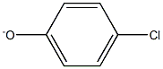 p-Chlorophenolate Struktur